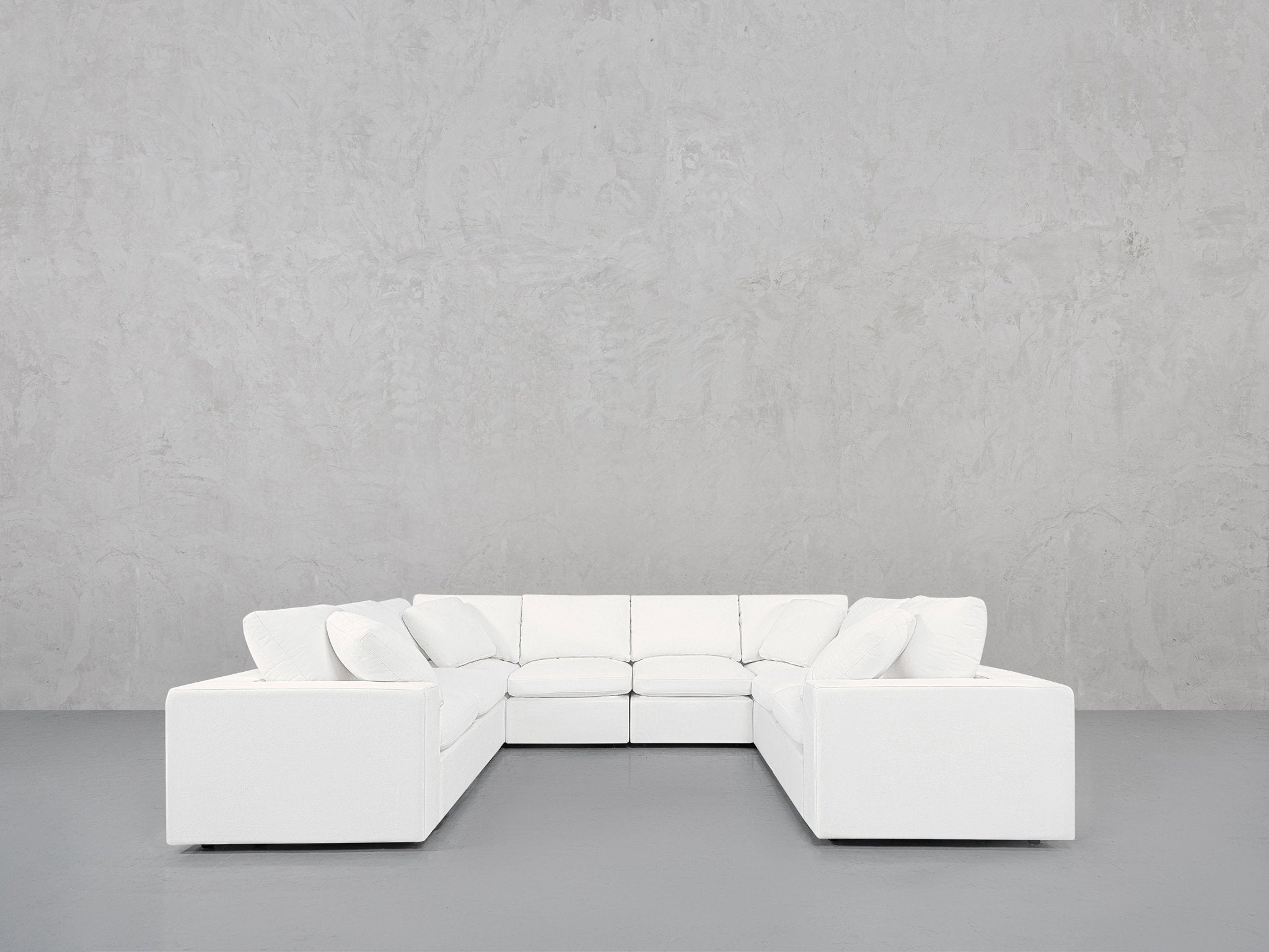 8 - Seat Modular U - Sectional - 7th Avenue