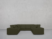 8-Seat Modular U-Sectional - 7th Avenue