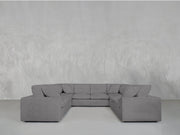8 - Seat Modular U - Sectional - 7th Avenue