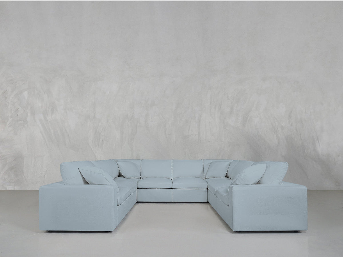 8 - Seat Modular U - Sectional - 7th Avenue