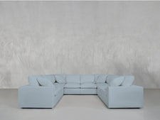 8 - Seat Modular U - Sectional - 7th Avenue