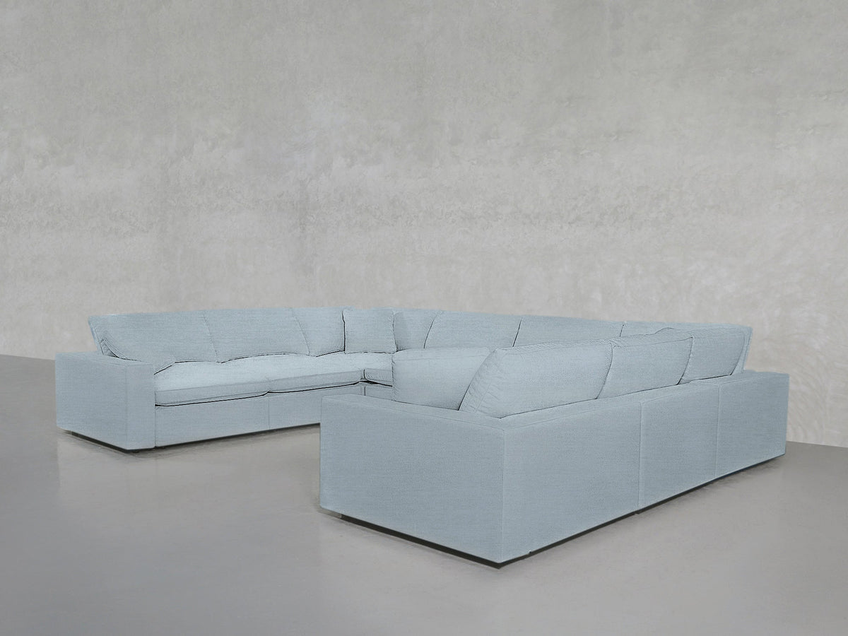 8 - Seat Modular U - Sectional - 7th Avenue
