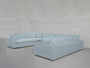 8 - Seat Modular U - Sectional - 7th Avenue