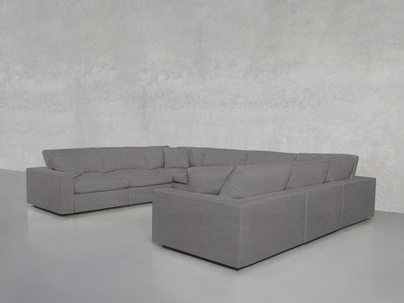 8 - Seat Modular U - Sectional - 7th Avenue