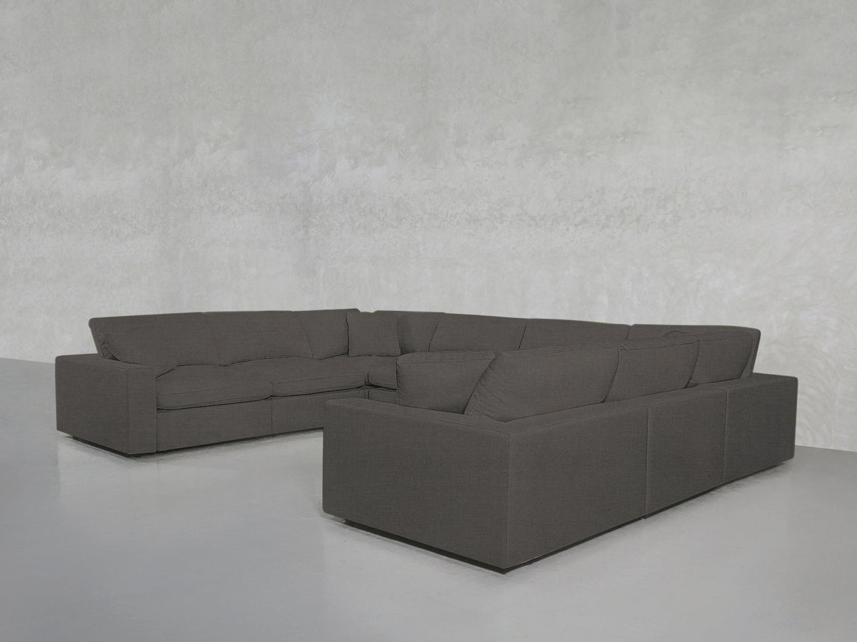 8-Seat Modular U-Sectional