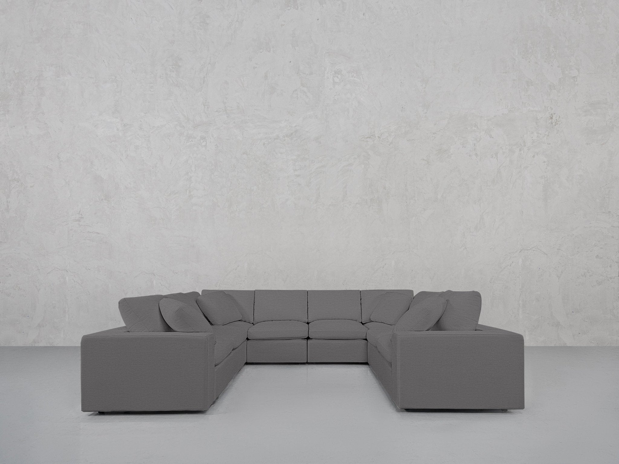 8 - Seat Modular U - Sectional - 7th Avenue