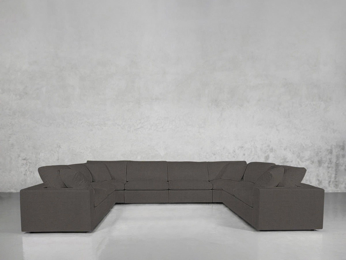 8 - Seat Modular U - Sectional - 7th Avenue
