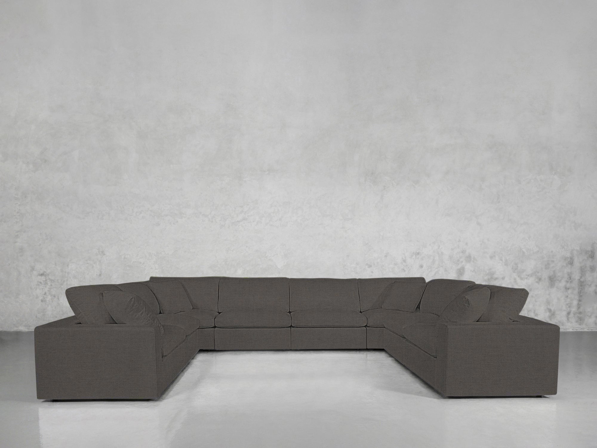 8 - Seat Modular U - Sectional - 7th Avenue