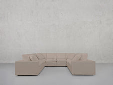 8 - Seat Modular U - Sectional - 7th Avenue