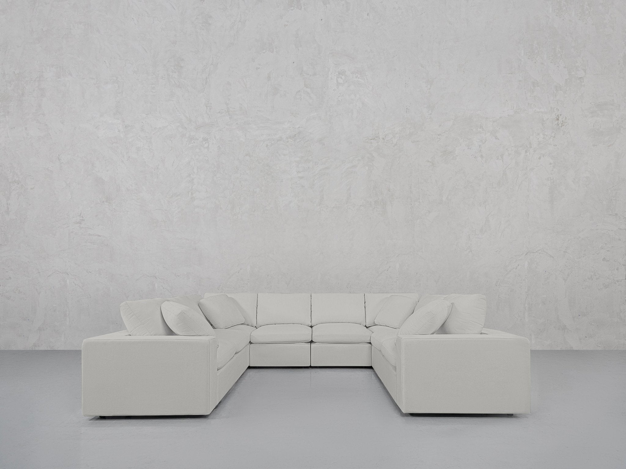8 - Seat Modular U - Sectional - 7th Avenue