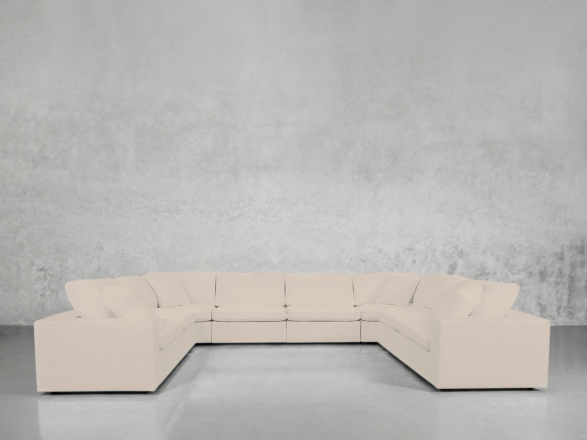 8-Seat Modular U-Sectional - 7th Avenue