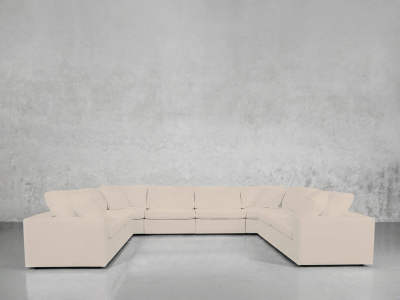 8-Seat Modular U-Sectional - 7th Avenue