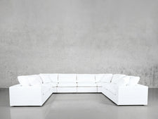 8 - Seat Modular U - Sectional - 7th Avenue