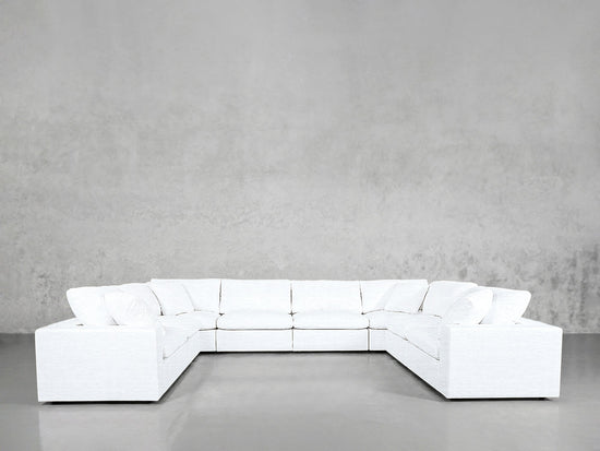 8 - Seat Modular U - Sectional - 7th Avenue