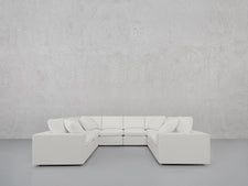 8 - Seat Modular U - Sectional - 7th Avenue