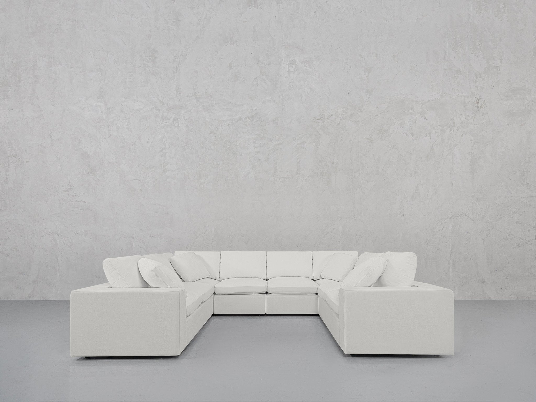 8 - Seat Modular U - Sectional - 7th Avenue