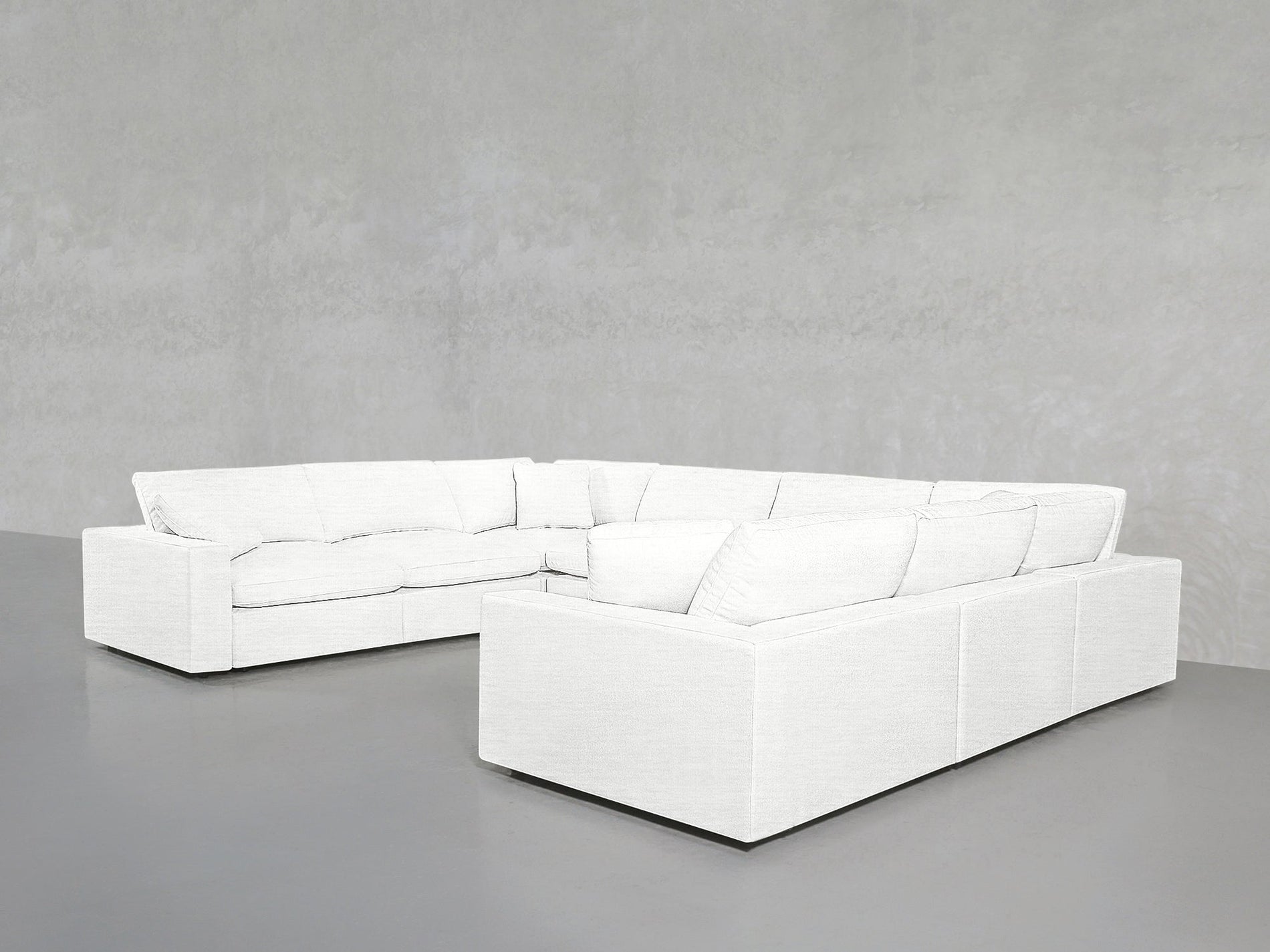 8 - Seat Modular U - Sectional - 7th Avenue