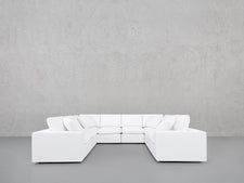 8 - Seat Modular U - Sectional - 7th Avenue