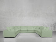 8-Seat Modular U-Sectional - 7th Avenue