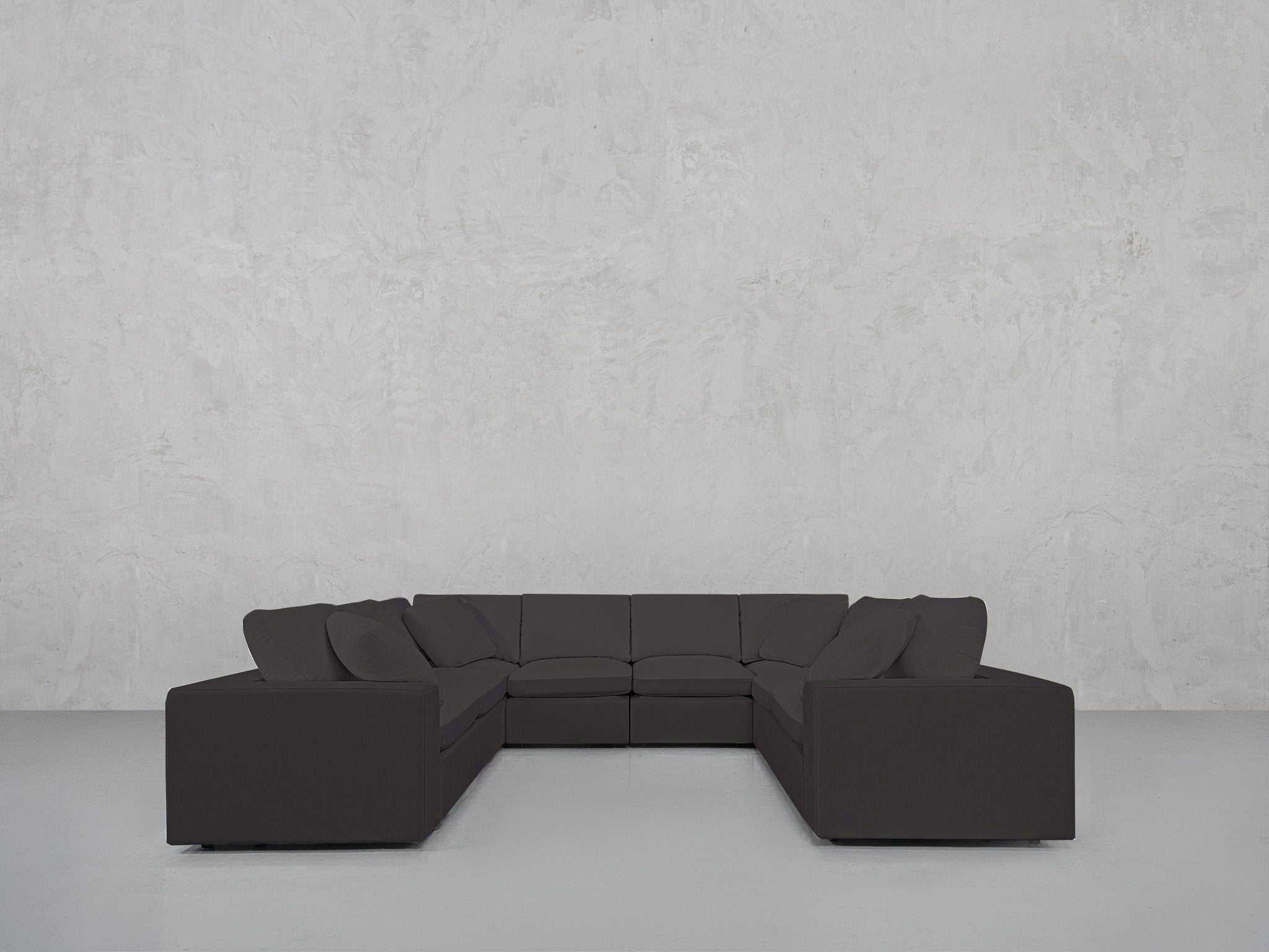 8 - Seat Modular U - Sectional - 7th Avenue