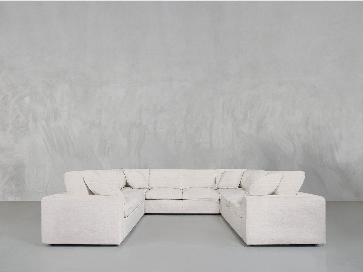8 - Seat Modular U - Sectional - 7th Avenue