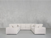 8 - Seat Modular U - Sectional - 7th Avenue