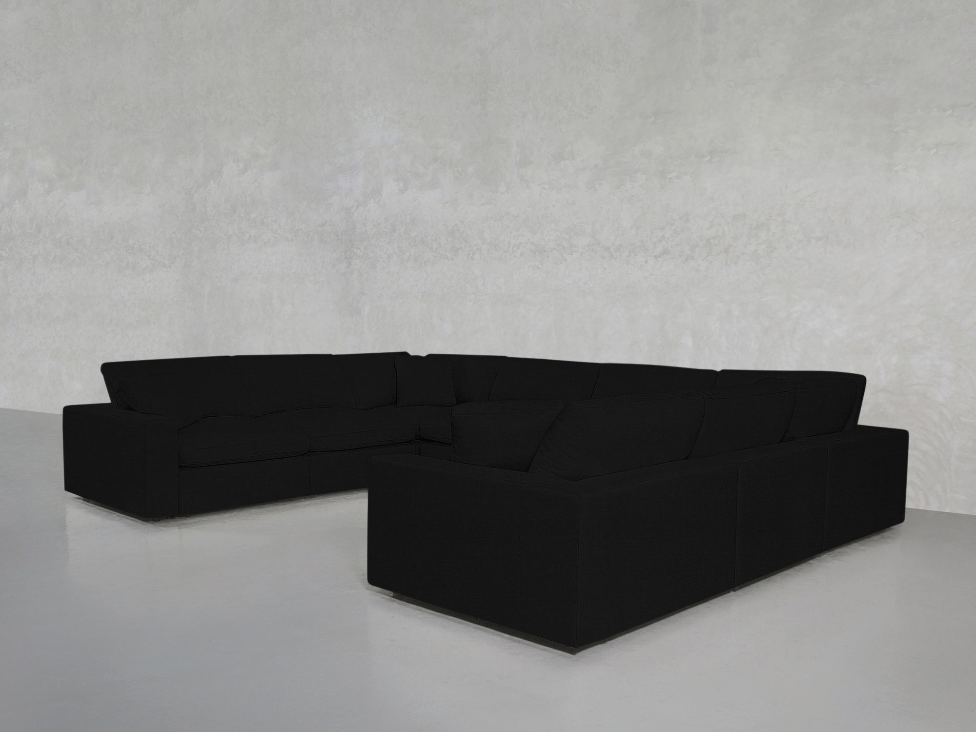8 - Seat Modular U - Sectional - 7th Avenue