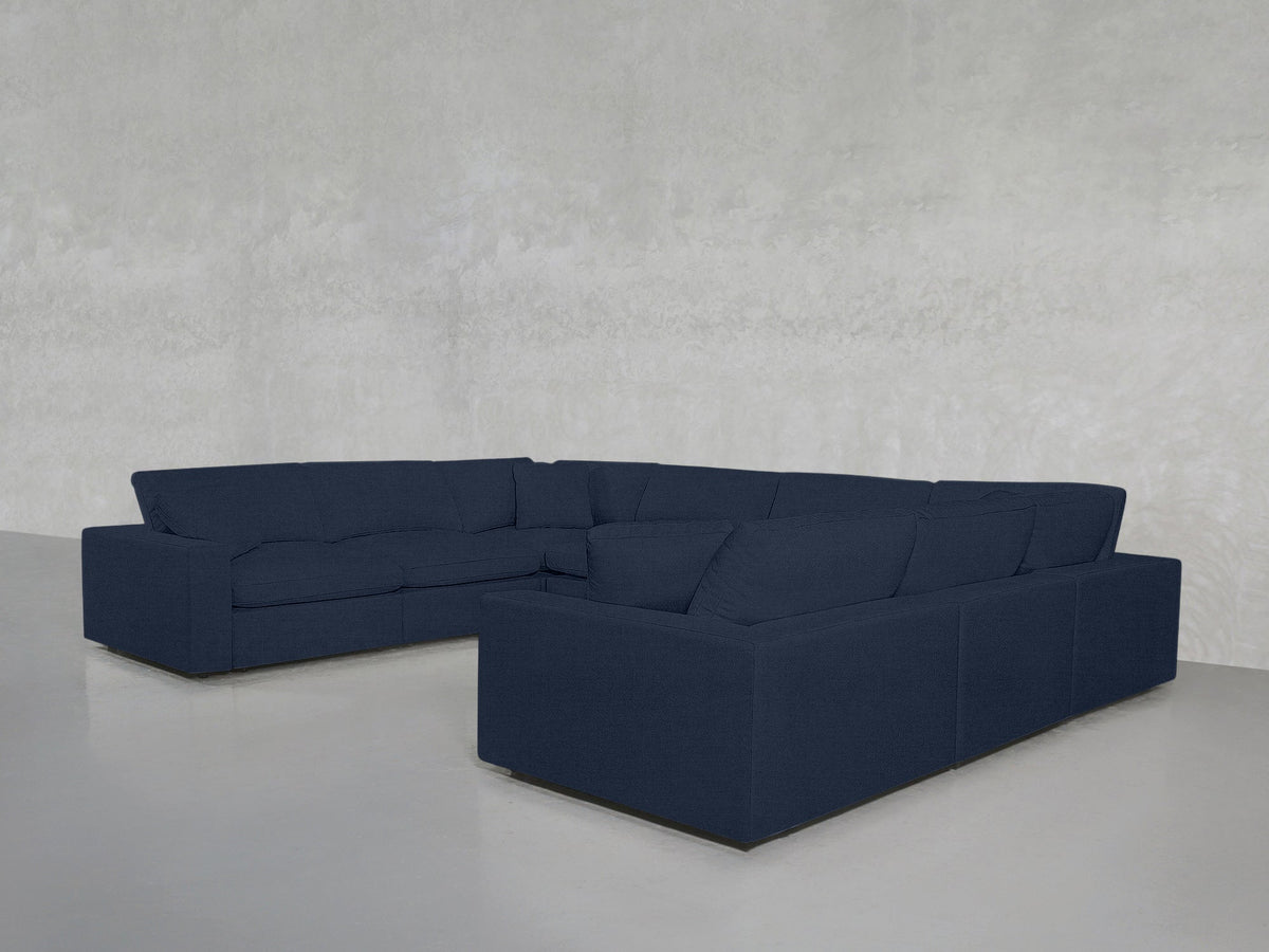 8-Seat Modular U-Sectional - 7th Avenue