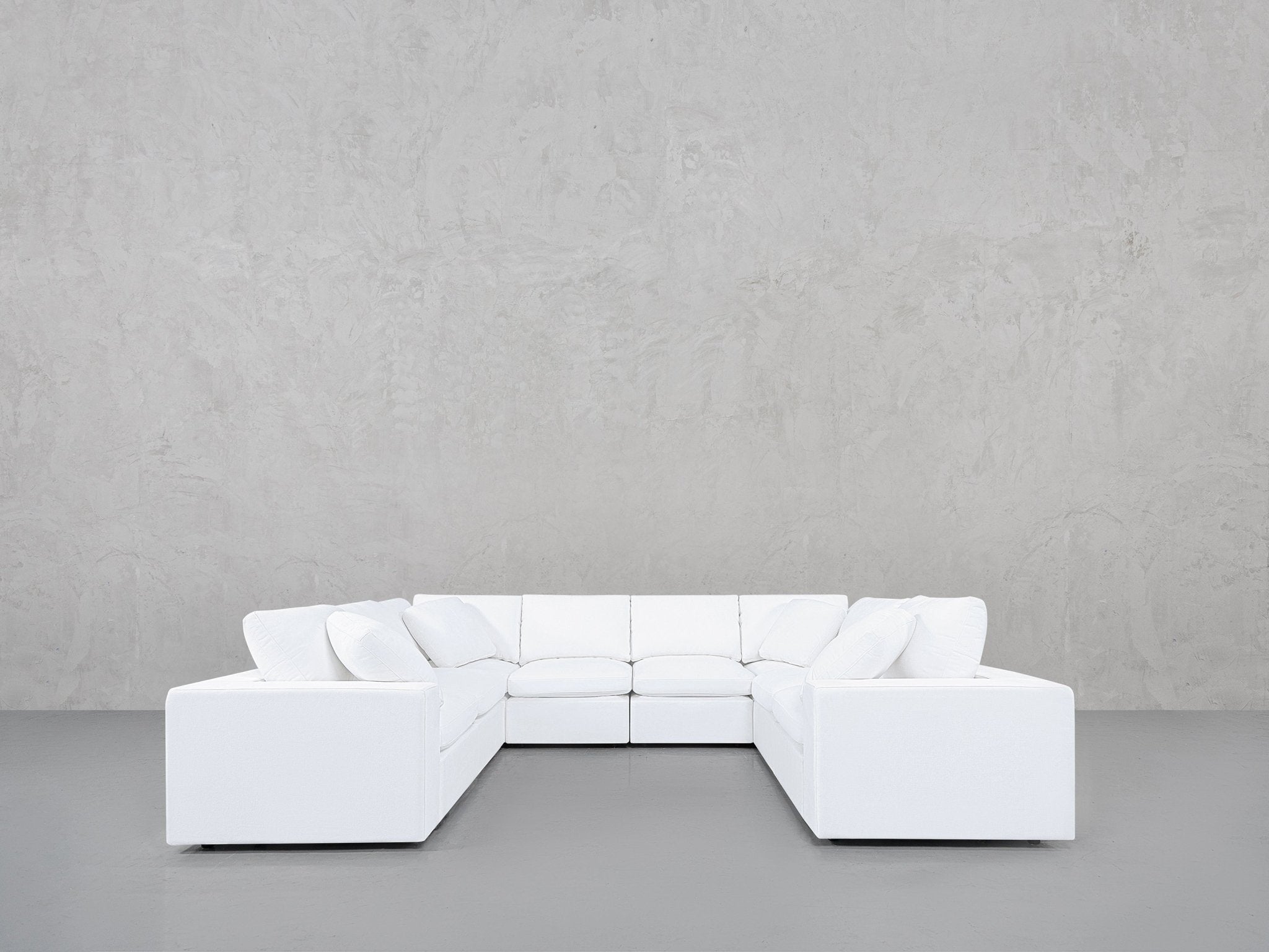 8 - Seat Modular U - Sectional - 7th Avenue
