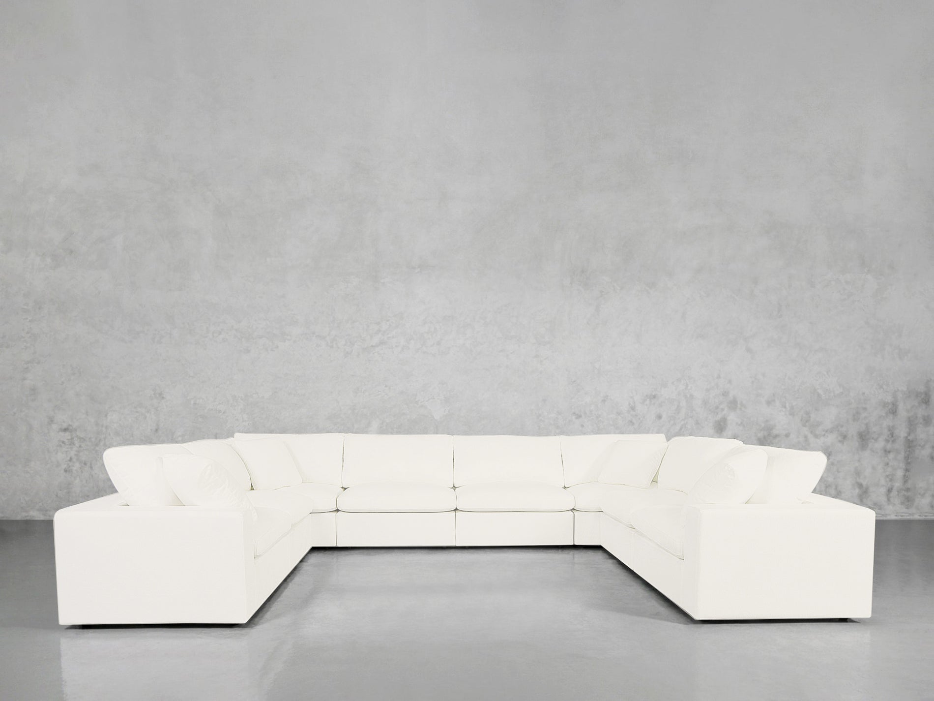 8-Seat Modular U-Sectional - 7th Avenue