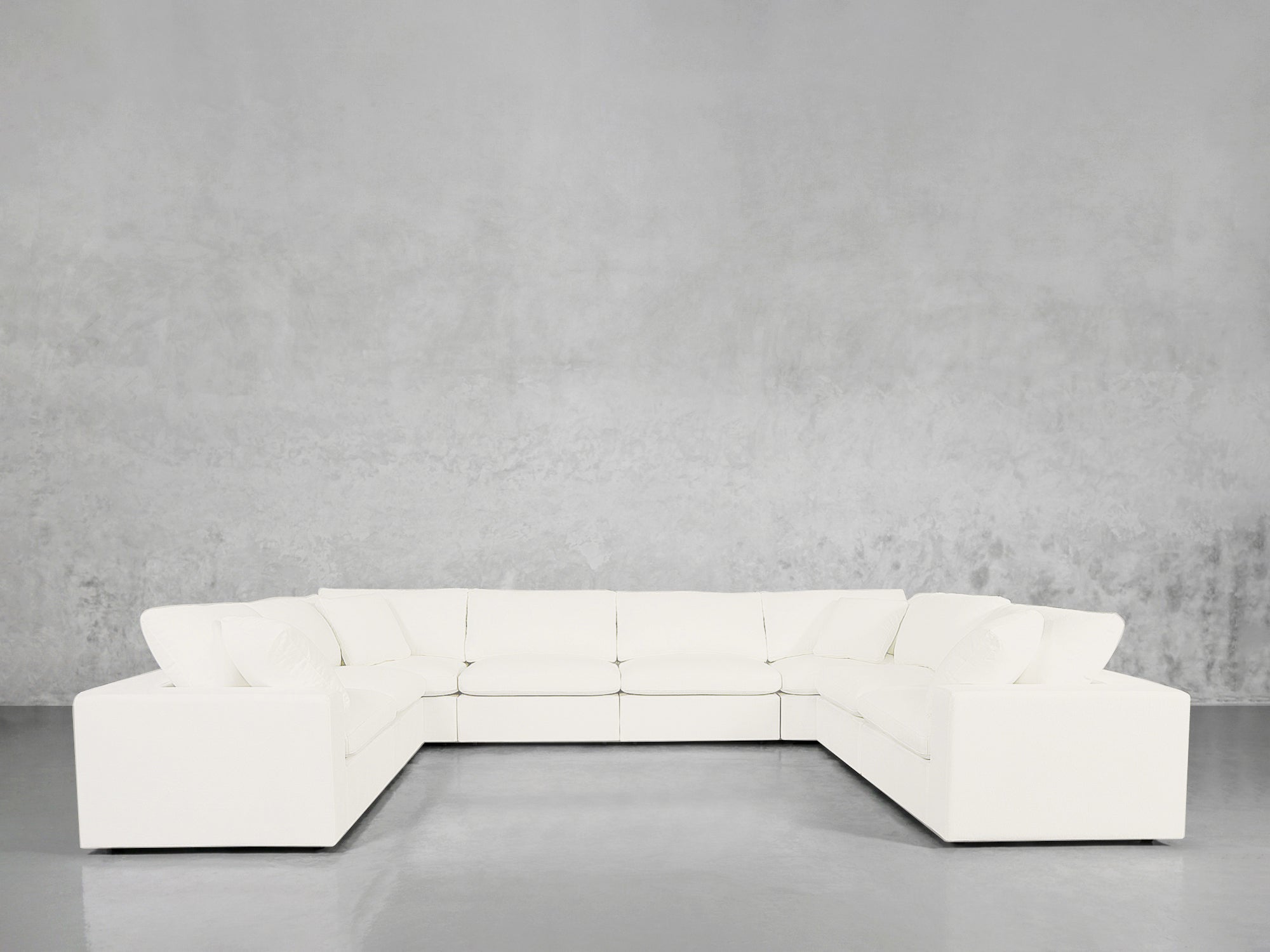 8-Seat Modular U-Sectional - 7th Avenue