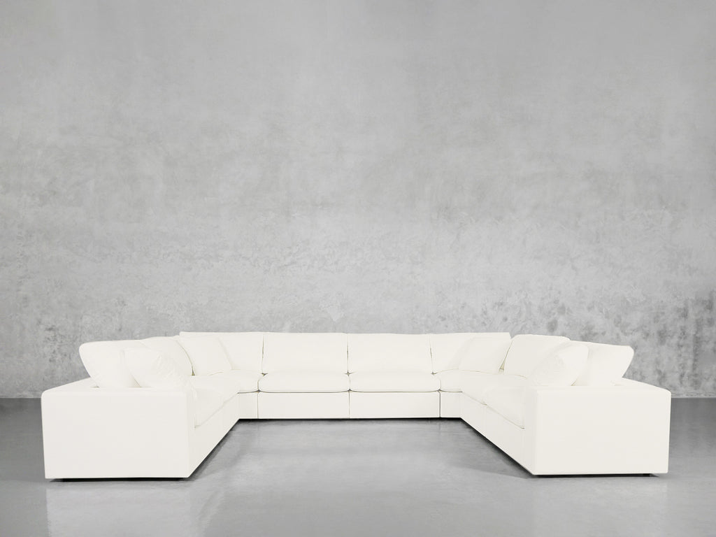 8-Seat Modular U-Sectional