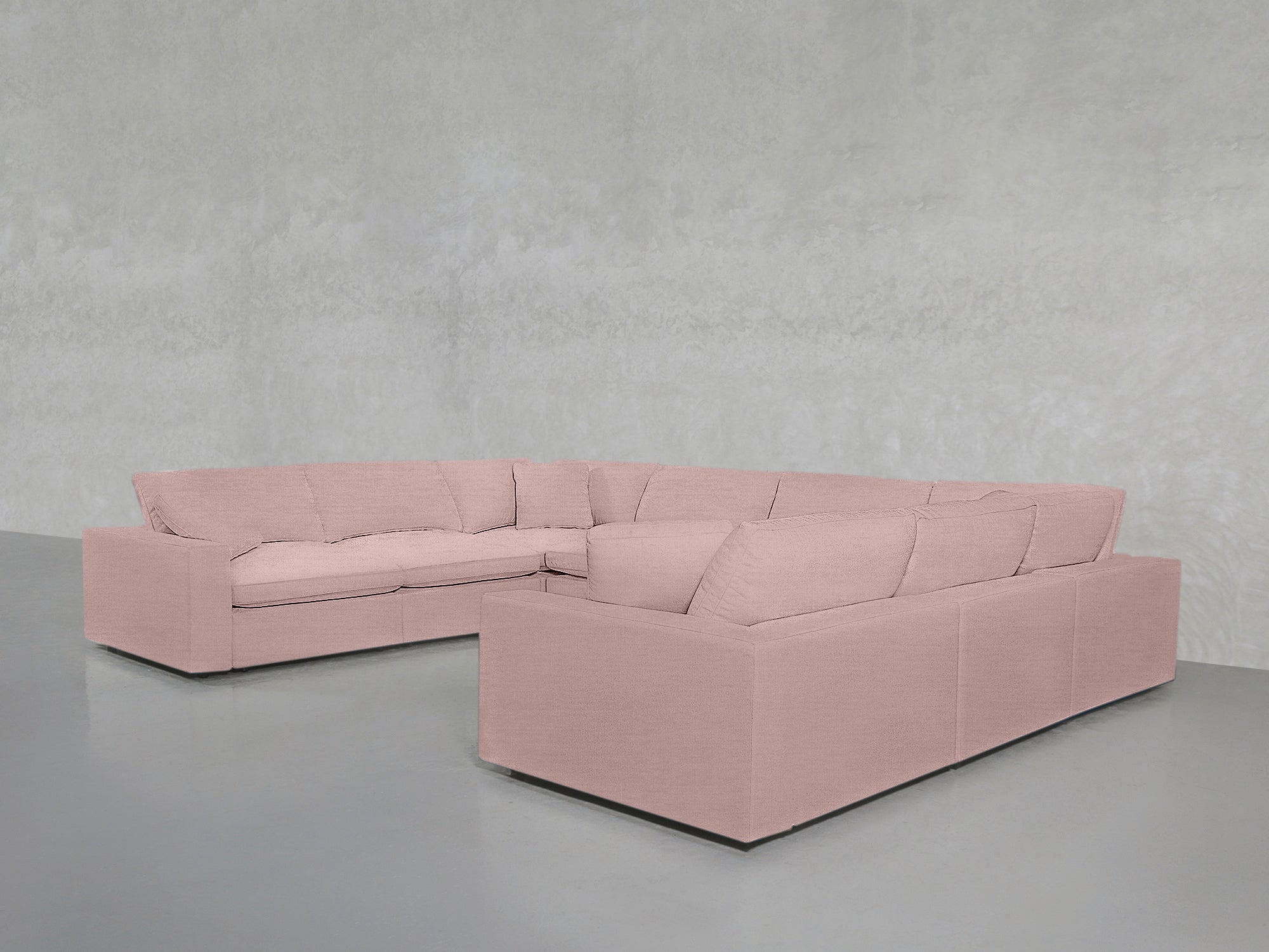 8 - Seat Modular U - Sectional - 7th Avenue