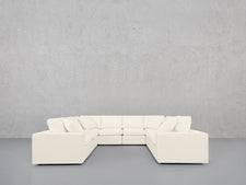 8 - Seat Modular U - Sectional - 7th Avenue
