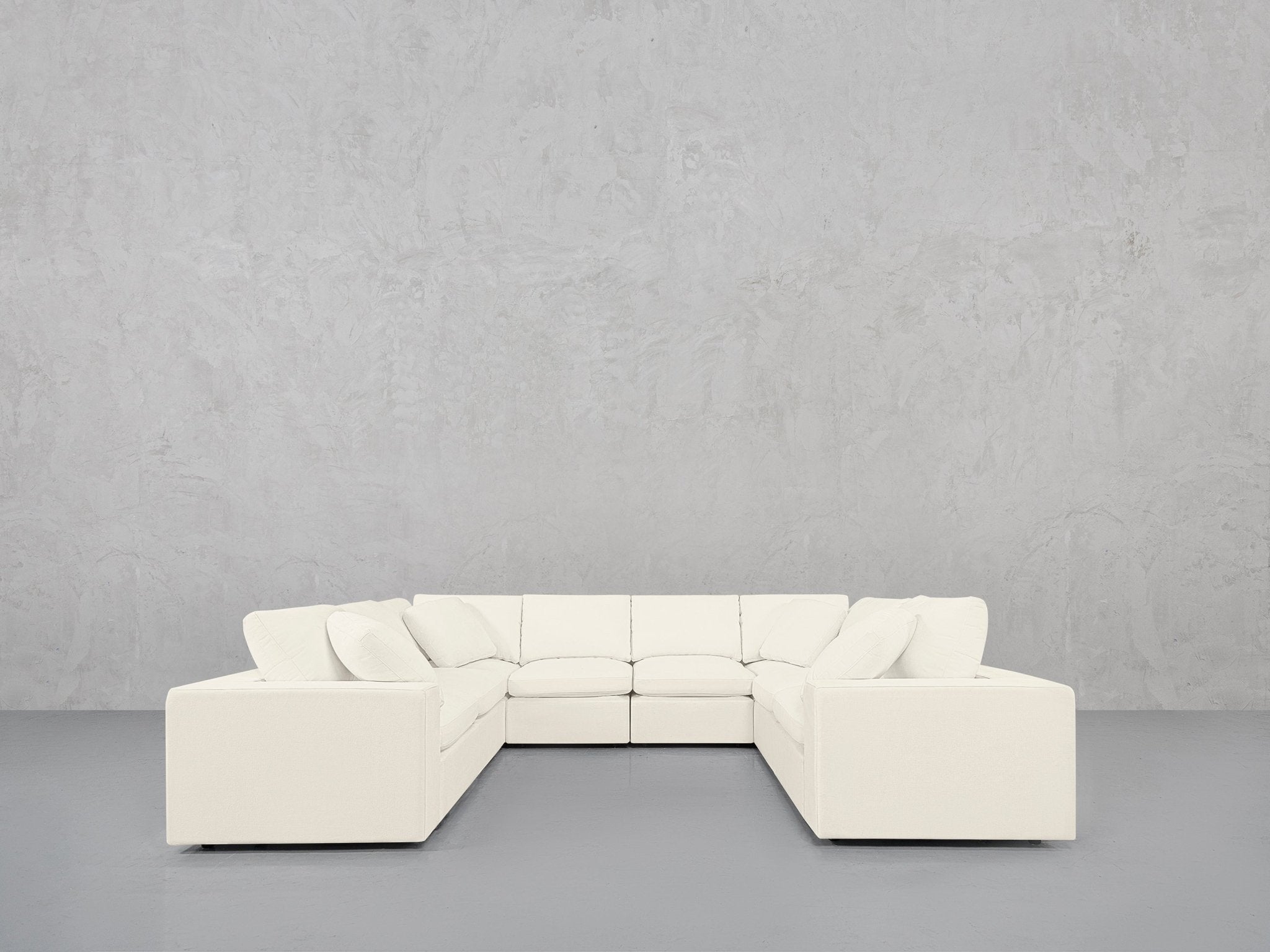 8 - Seat Modular U - Sectional - 7th Avenue