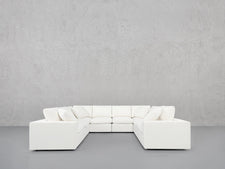 8 - Seat Modular U - Sectional - 7th Avenue