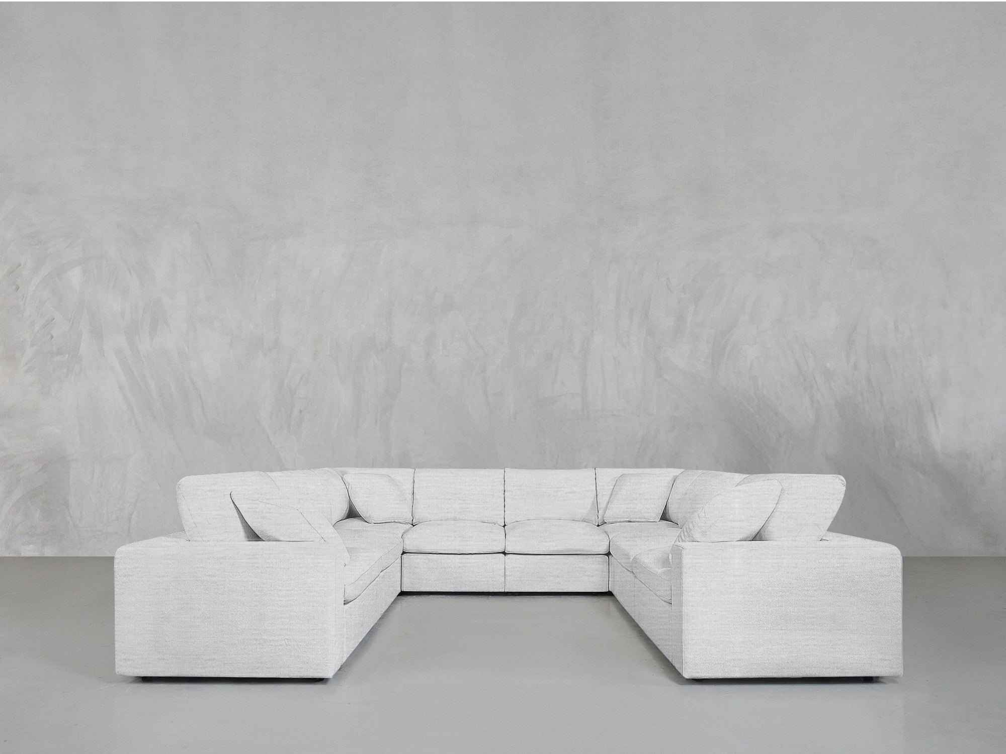 8 - Seat Modular U - Sectional - 7th Avenue