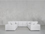 8 - Seat Modular U - Sectional - 7th Avenue