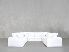 8 - Seat Modular U - Sectional - 7th Avenue