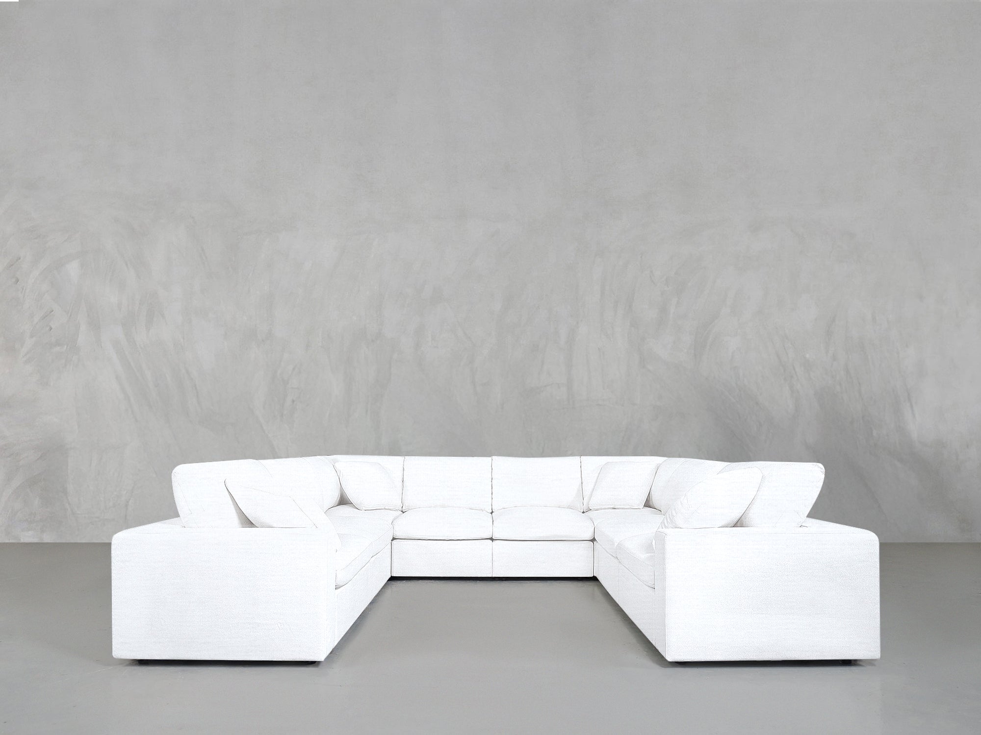 8 - Seat Modular U - Sectional - 7th Avenue