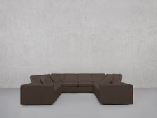 8 - Seat Modular U - Sectional - 7th Avenue