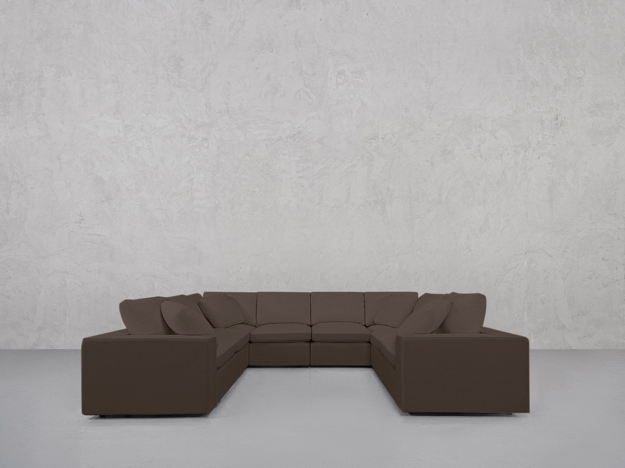 8 - Seat Modular U - Sectional - 7th Avenue