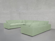 8-Seat Modular U-Sectional - 7th Avenue