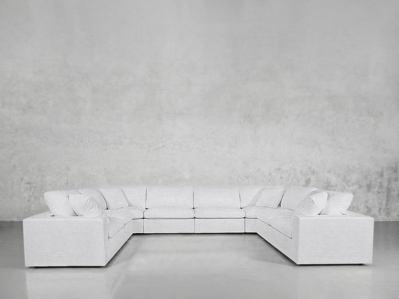 8-Seat Modular U-Sectional