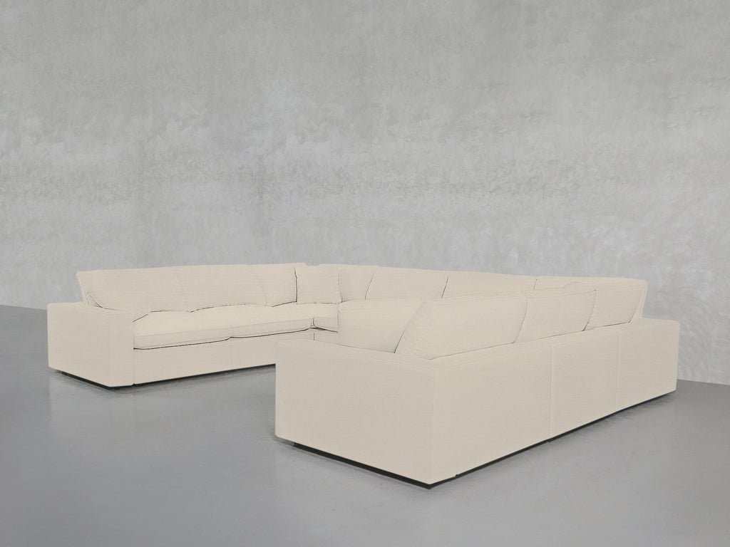 8 - Seat Modular U - Sectional - 7th Avenue