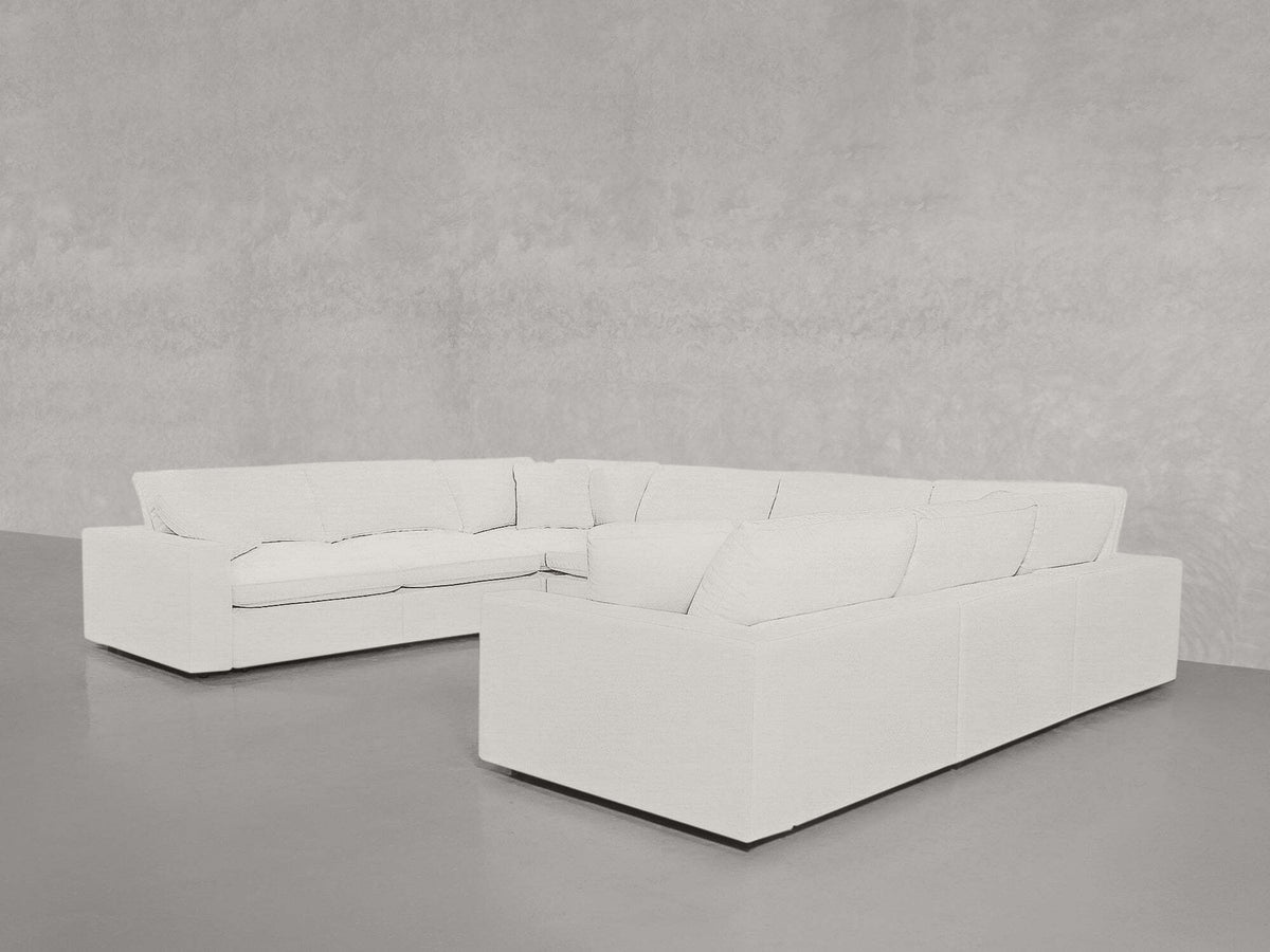 8-Seat Modular U-Sectional