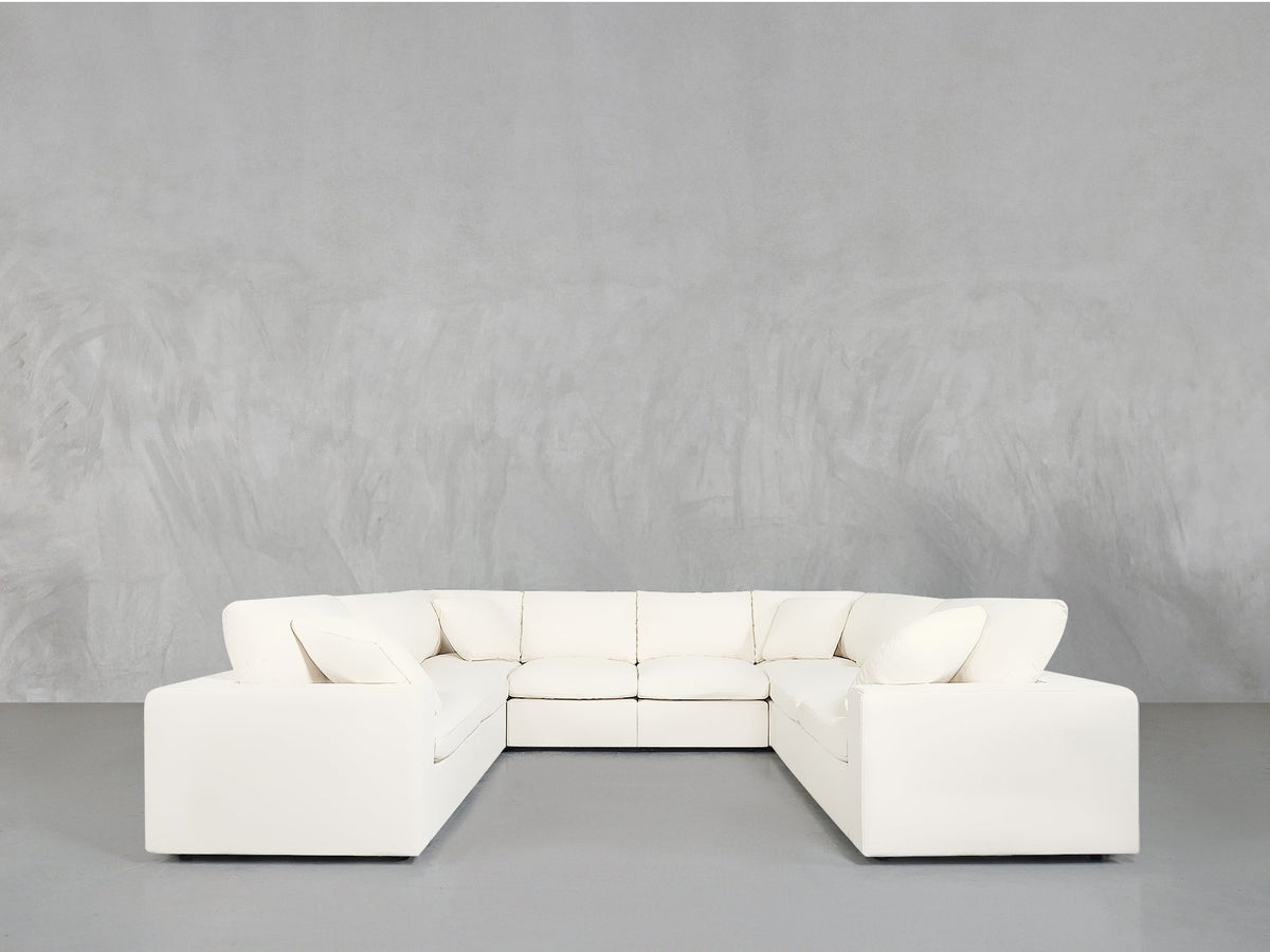 8 - Seat Modular U - Sectional - 7th Avenue