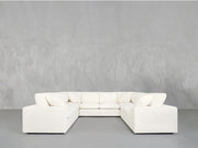 8 - Seat Modular U - Sectional - 7th Avenue