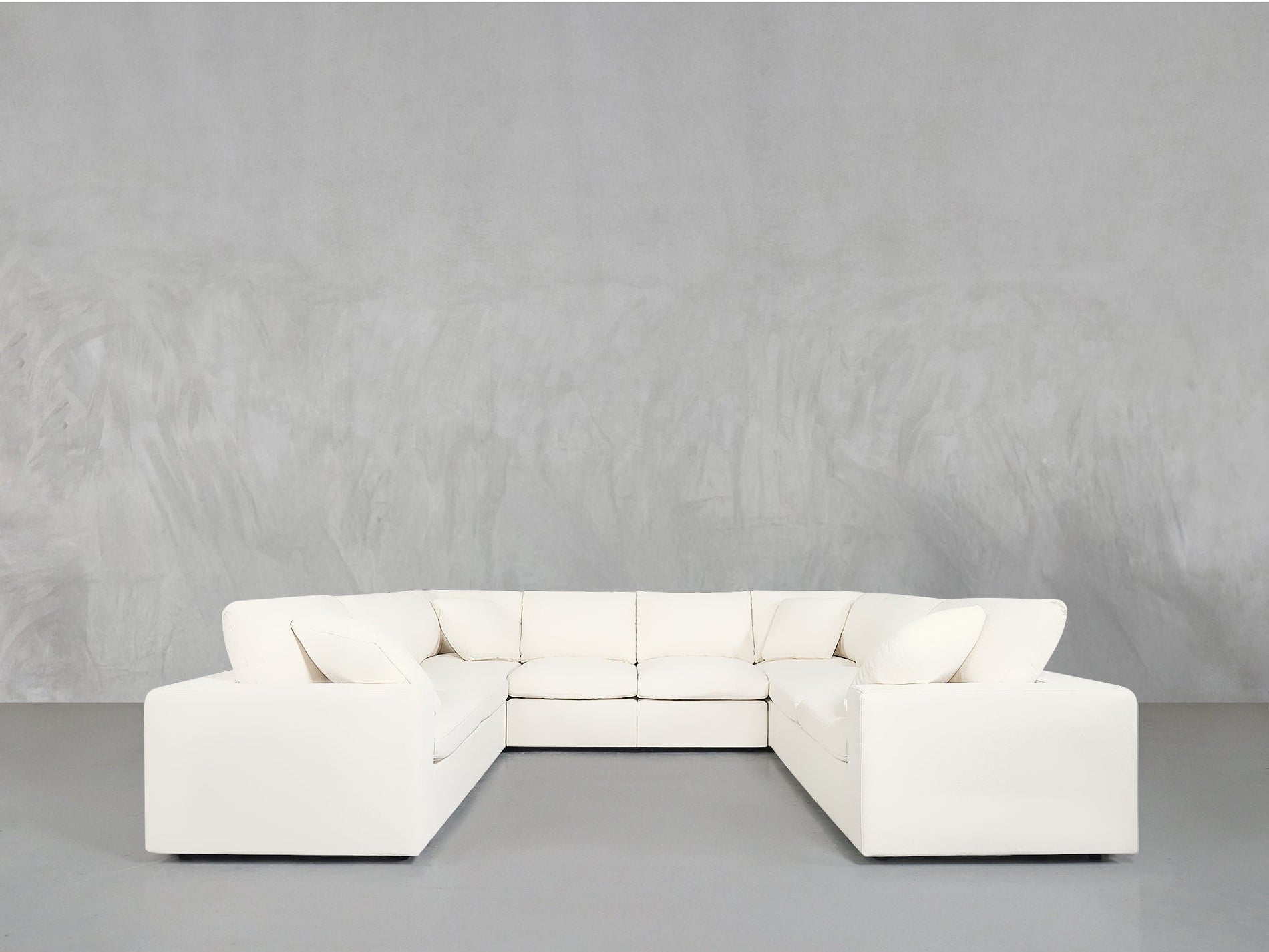 8 - Seat Modular U - Sectional - 7th Avenue