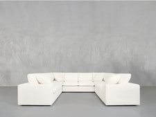 8 - Seat Modular U - Sectional - 7th Avenue